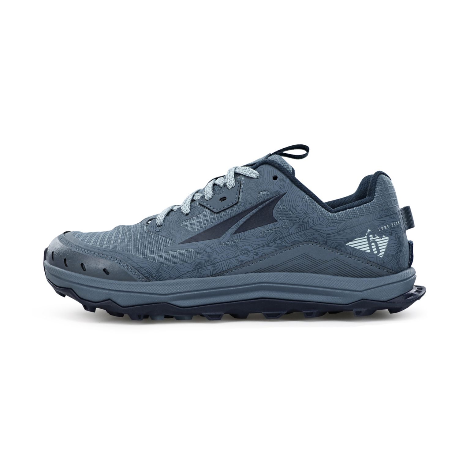 Altra Lone Peak 6 トレイルランニングシューズ レディース ネイビー ライト青 | Japan-01234799