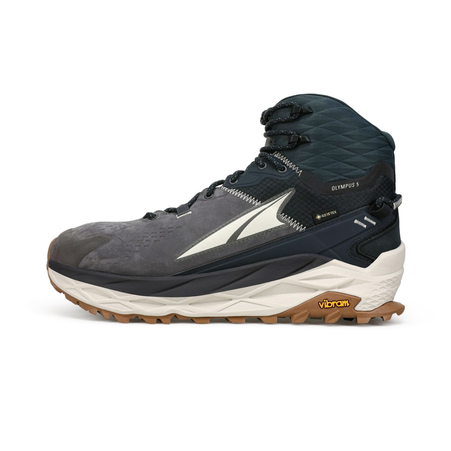 Altra Olympus 5 Hike ミッドカット Gtx ハイキングブーツ メンズ 黒 グレー | Japan-03486959