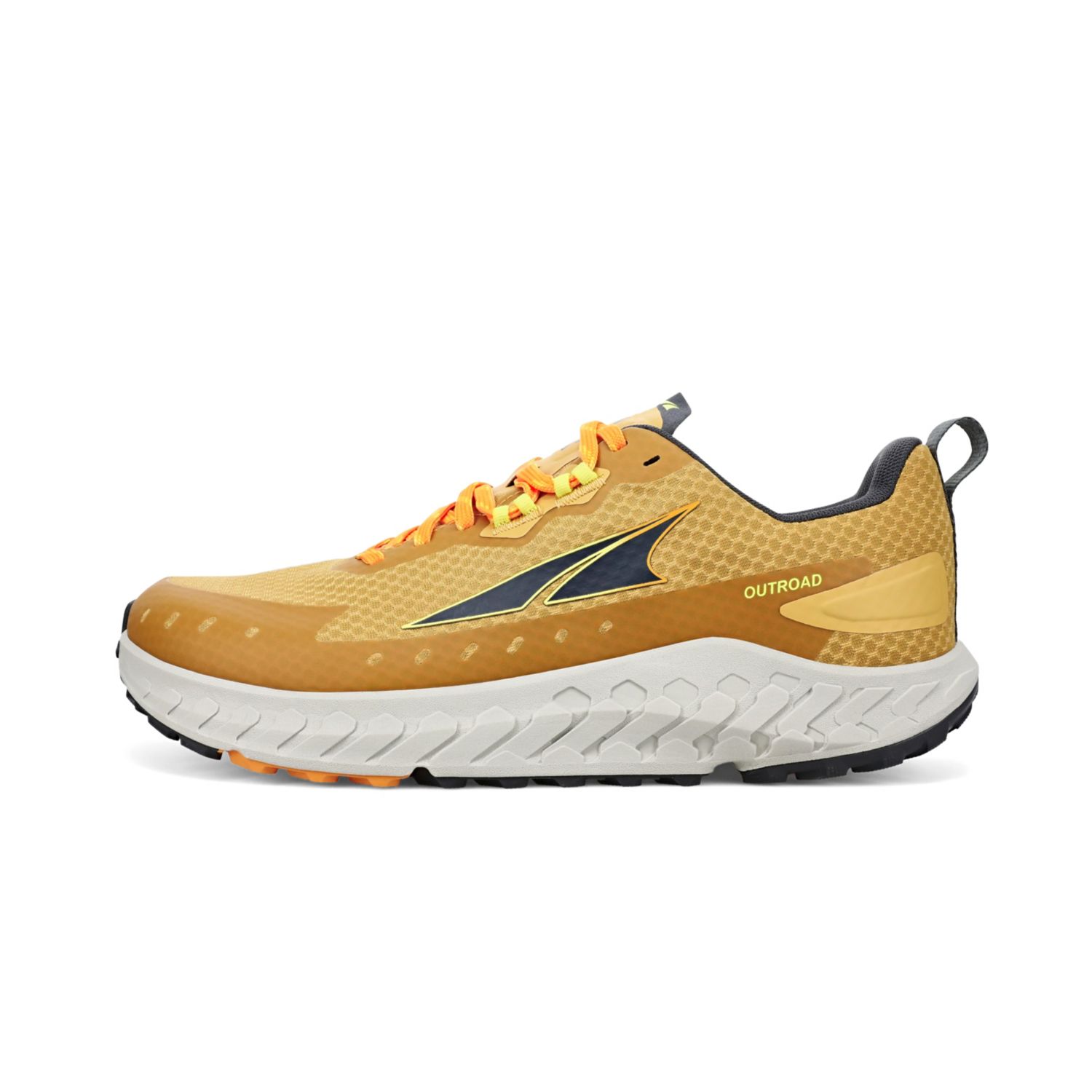 Altra Outroad ロード ランニングシューズ メンズ グレー 黄色 | Japan-39567819