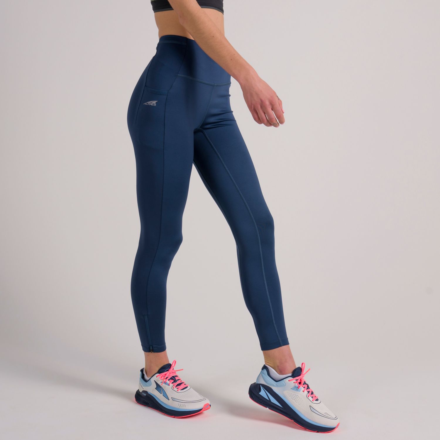 Altra Core Crop ランニングタイツ レディース 青 | Japan-94152379