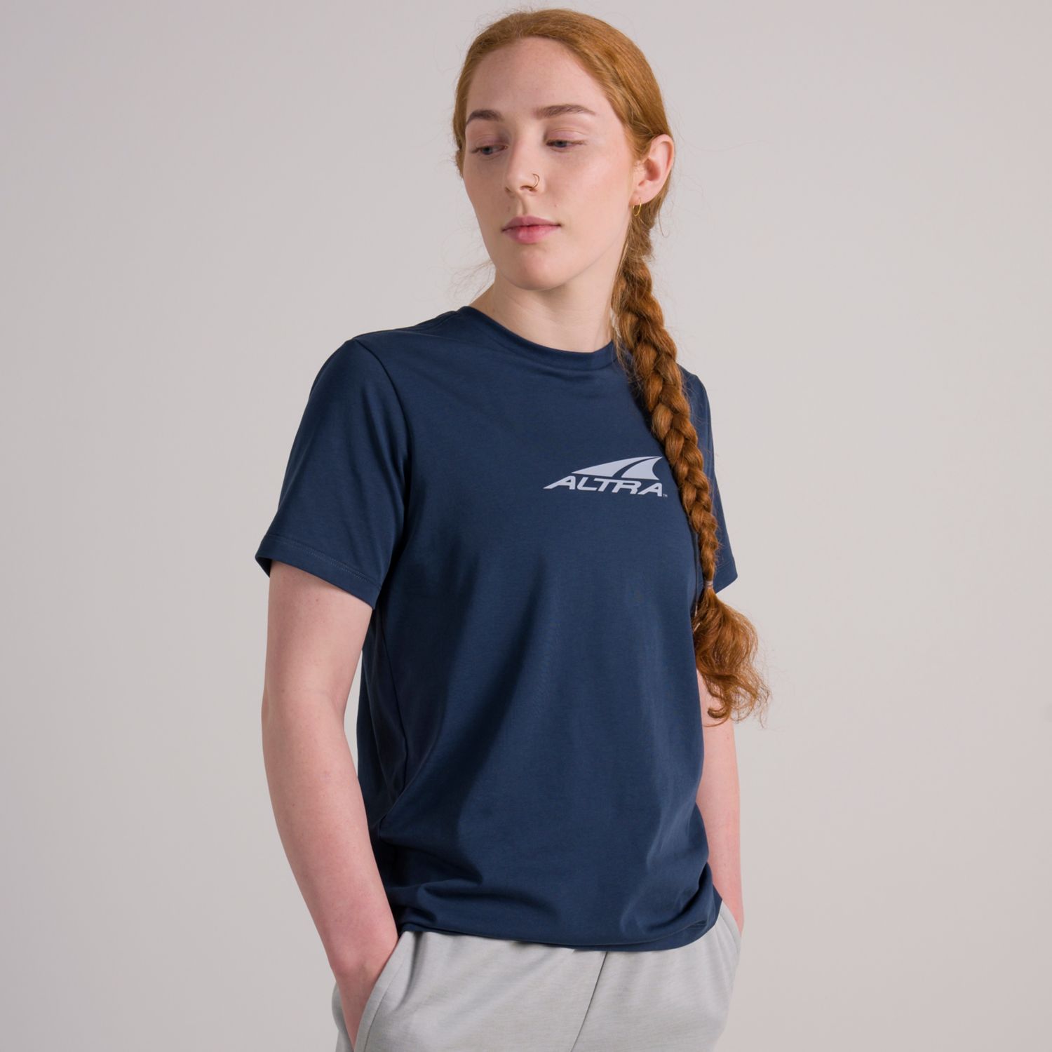 Altra Everyday Recycled Tシャツ レディース 青 | Japan-98361759