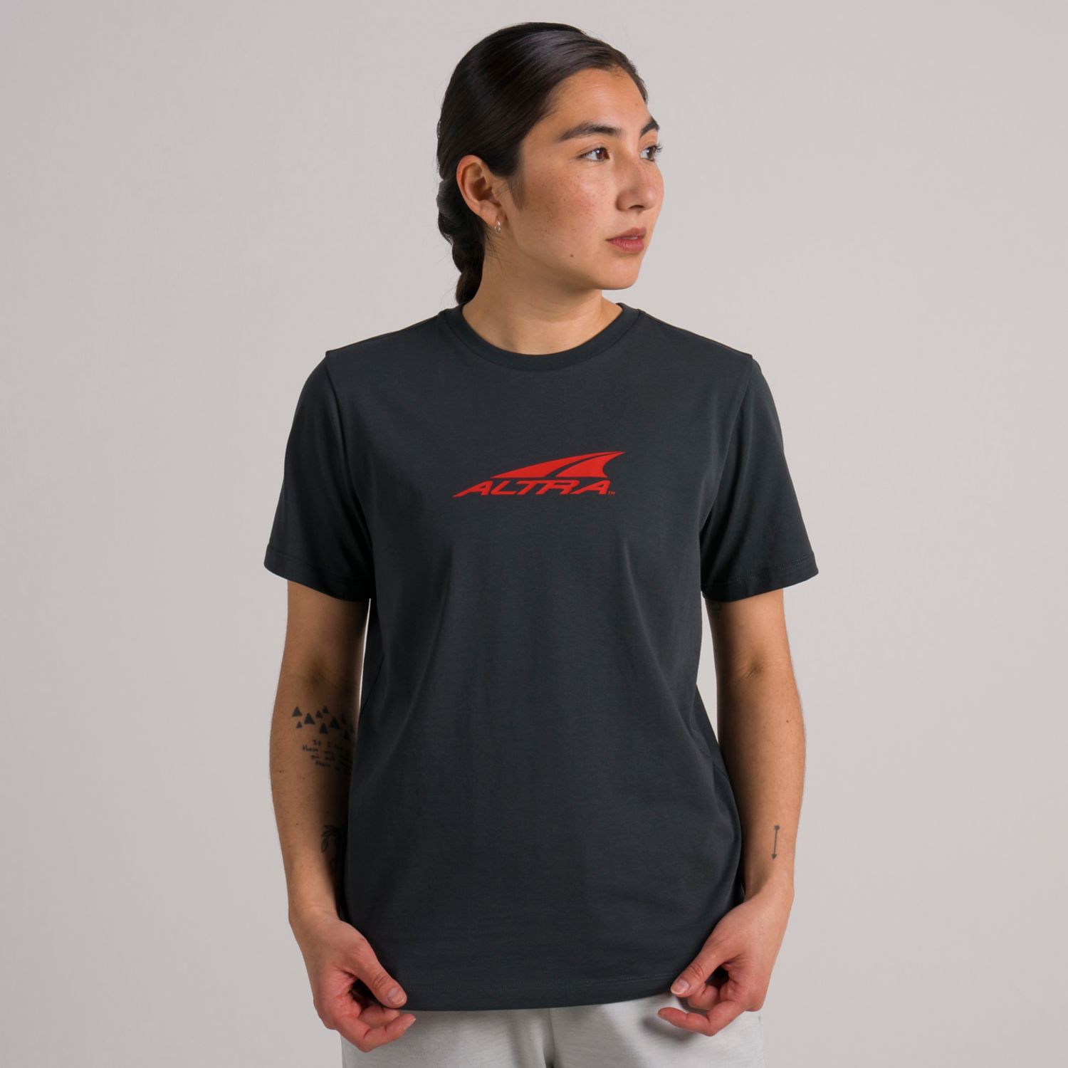 Altra Everyday Recycled Tシャツ レディース 黒 | Japan-90217549