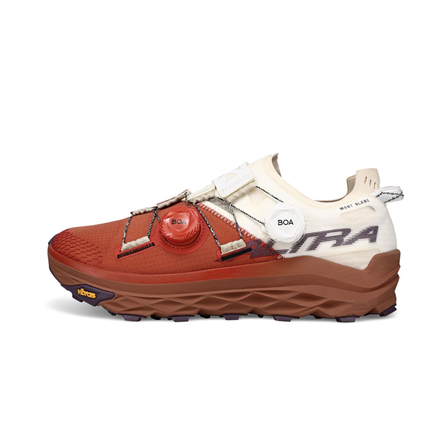 Altra Mont Blanc Boa トレイルランニングシューズ メンズ ボルドー | Japan-95164729