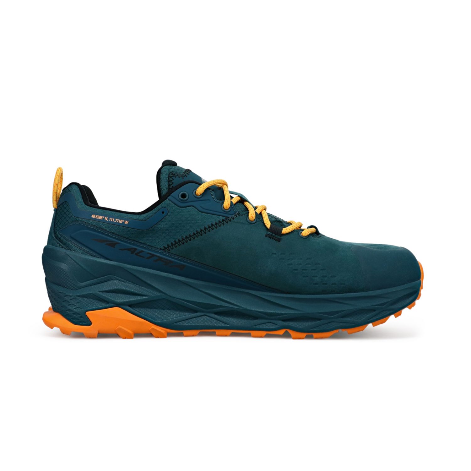 Altra Olympus 5 Hike Low Gtx ハイキング シューズ メンズ 深いターコイズ | Japan-90268419