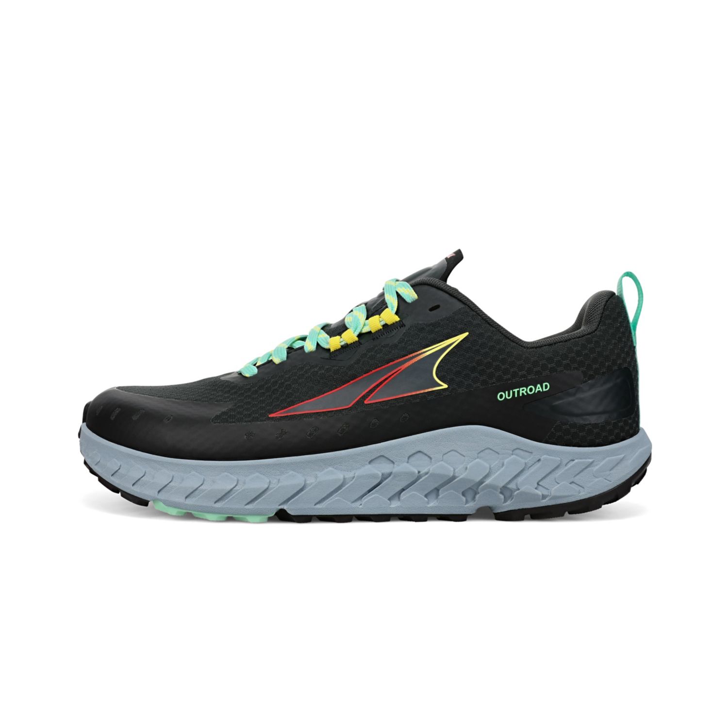 Altra Outroad トレイルランニングシューズ メンズ 暗グレー 青 | Japan-72148359