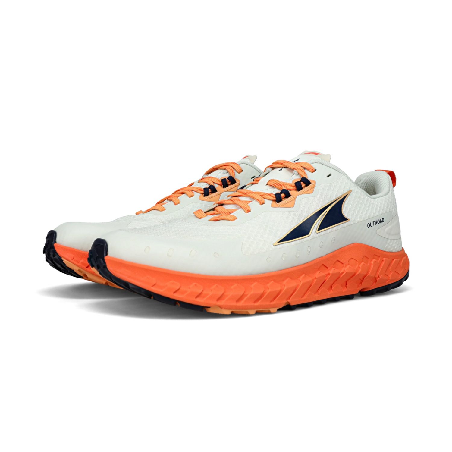 Altra Outroad ロード ランニングシューズ メンズ 白 オレンジ | Japan-70692159